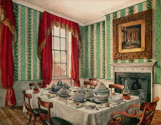 Unser Speisezimmer in York, 1838